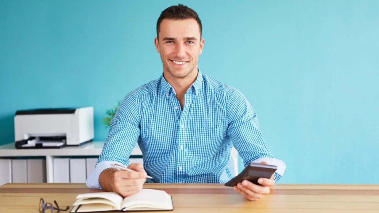 Leaning On a Table Pose 