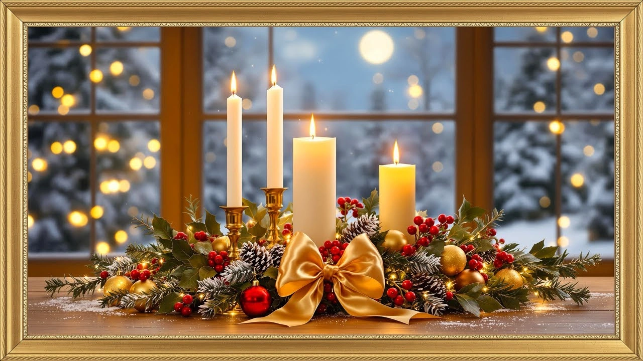 Christmas Candlelight Wallpapers