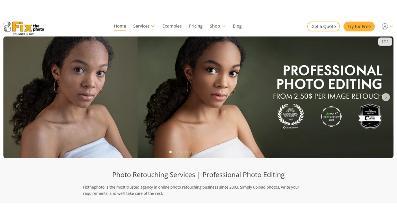 FixThePhoto -  Photo Retouching Service Provider