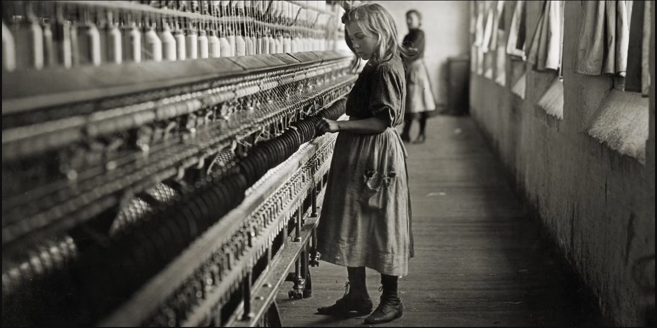 Cotton Mill Girl (1908) — Lewis Hine