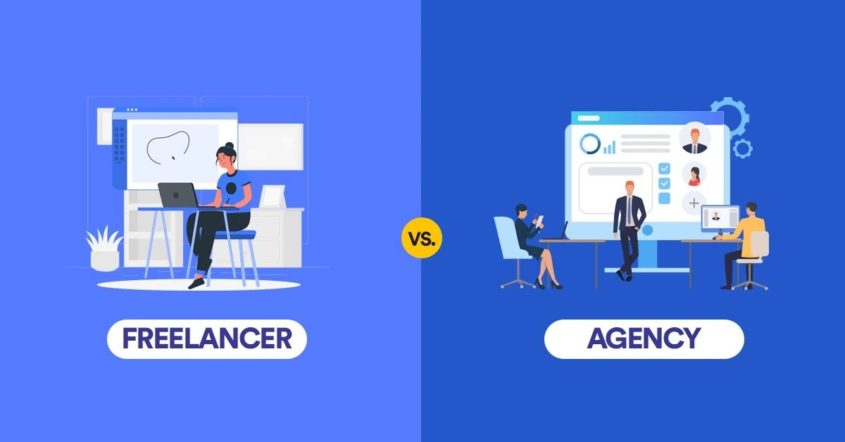 Freelancer vs Agency: Cost Comparison