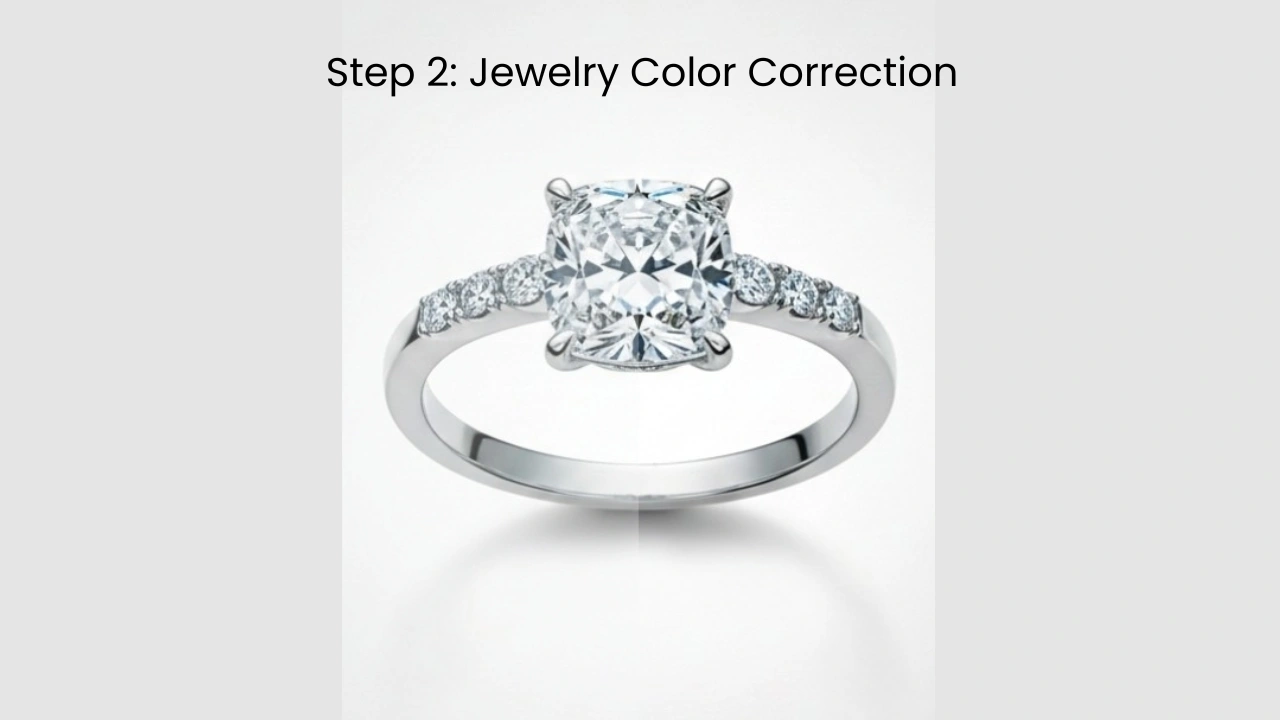 Step 2: Jewelry Color Correction