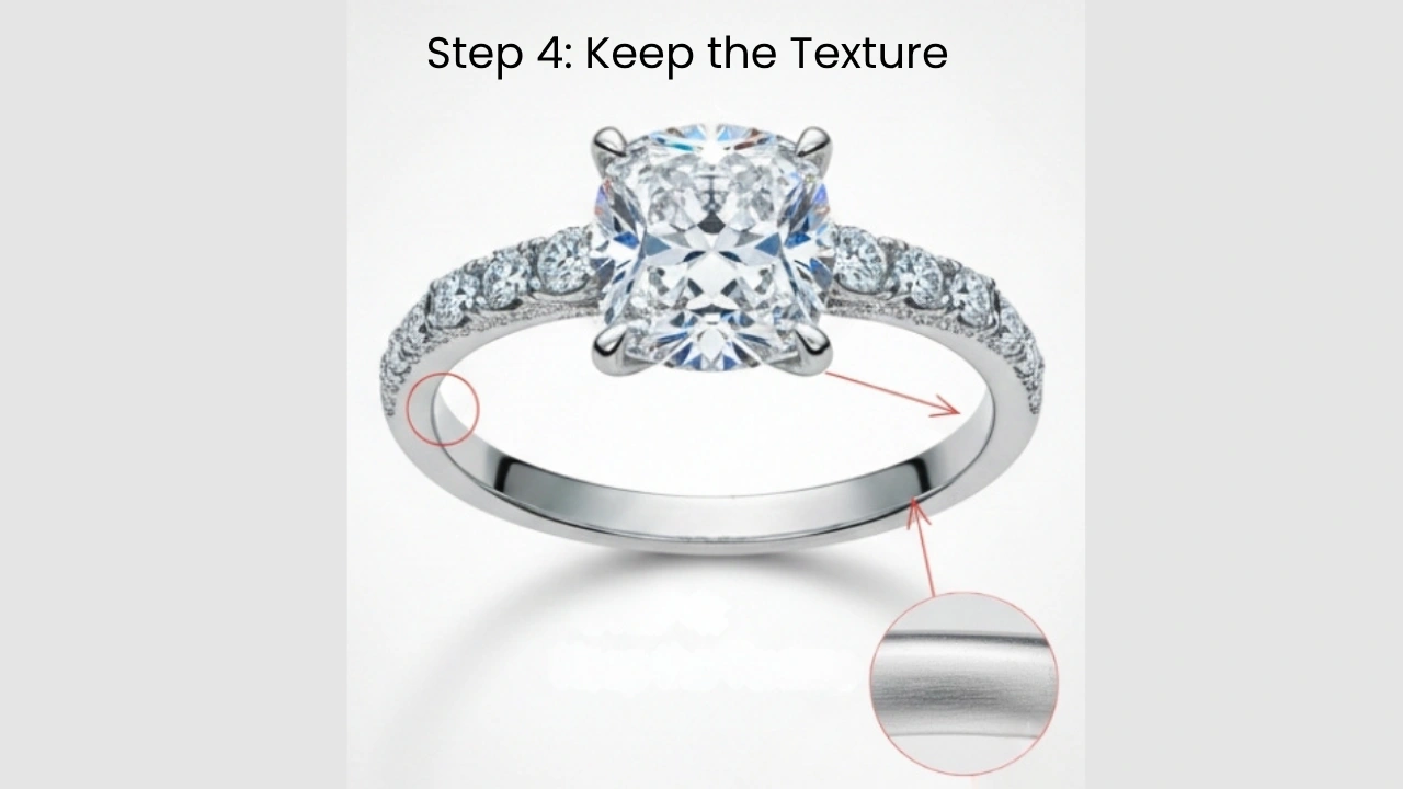 Step 4 Keep the Texture