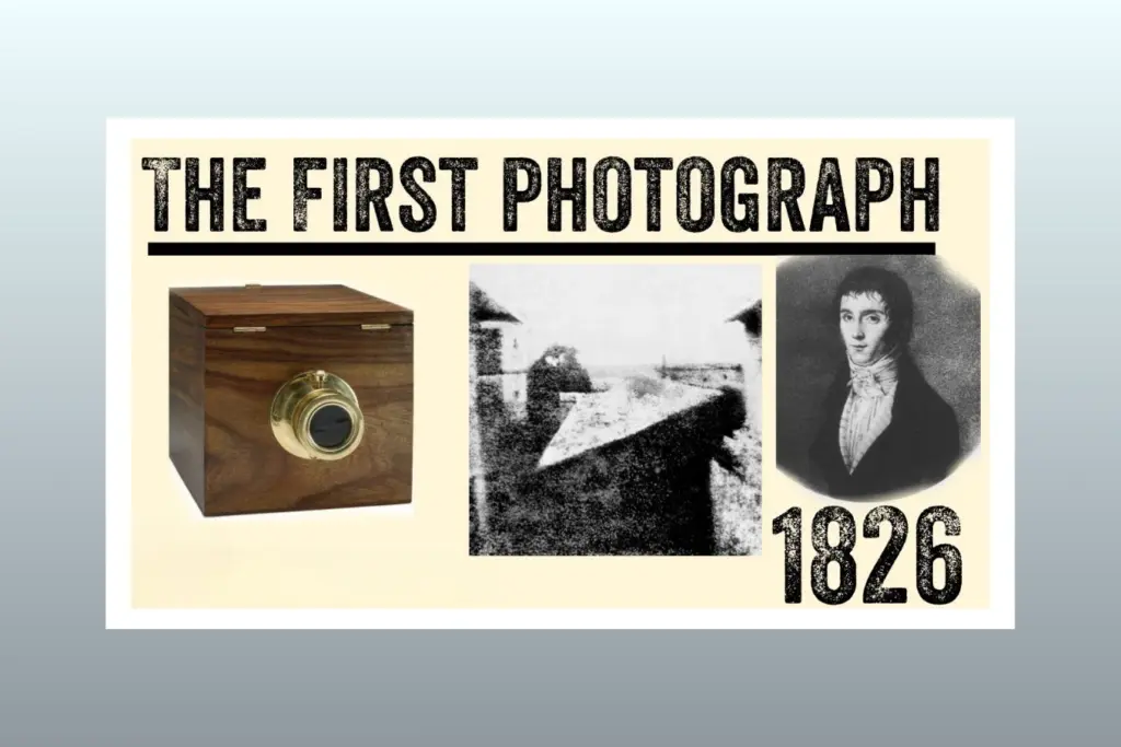 When Was the First Picture Taken History of Photography