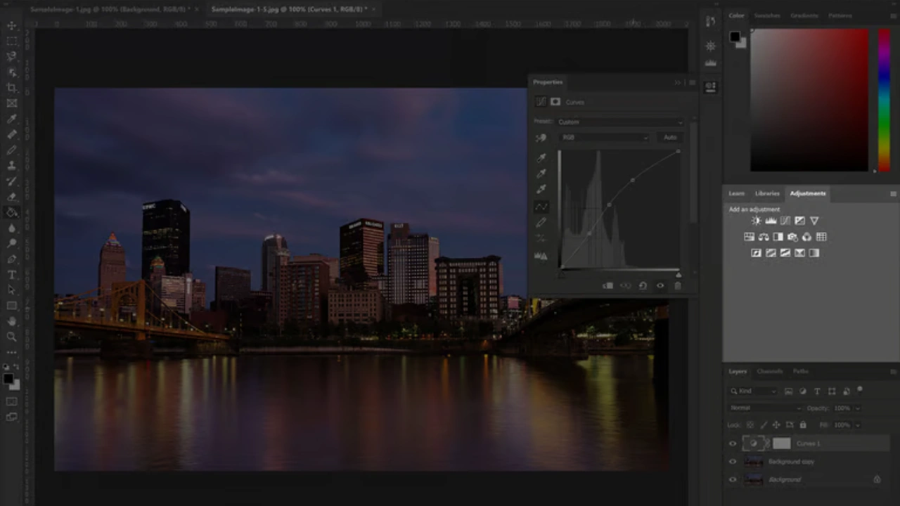 Adjustment Layers in Photoshop