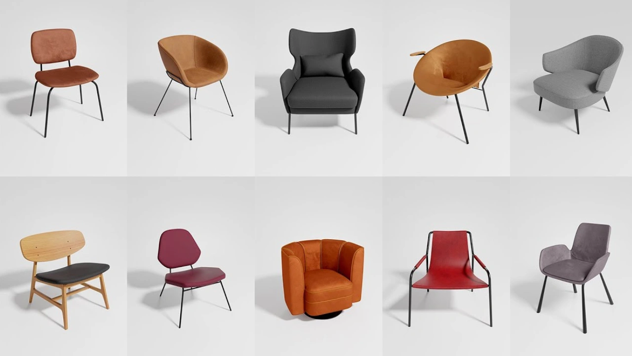 CGI 3D Model Furniture