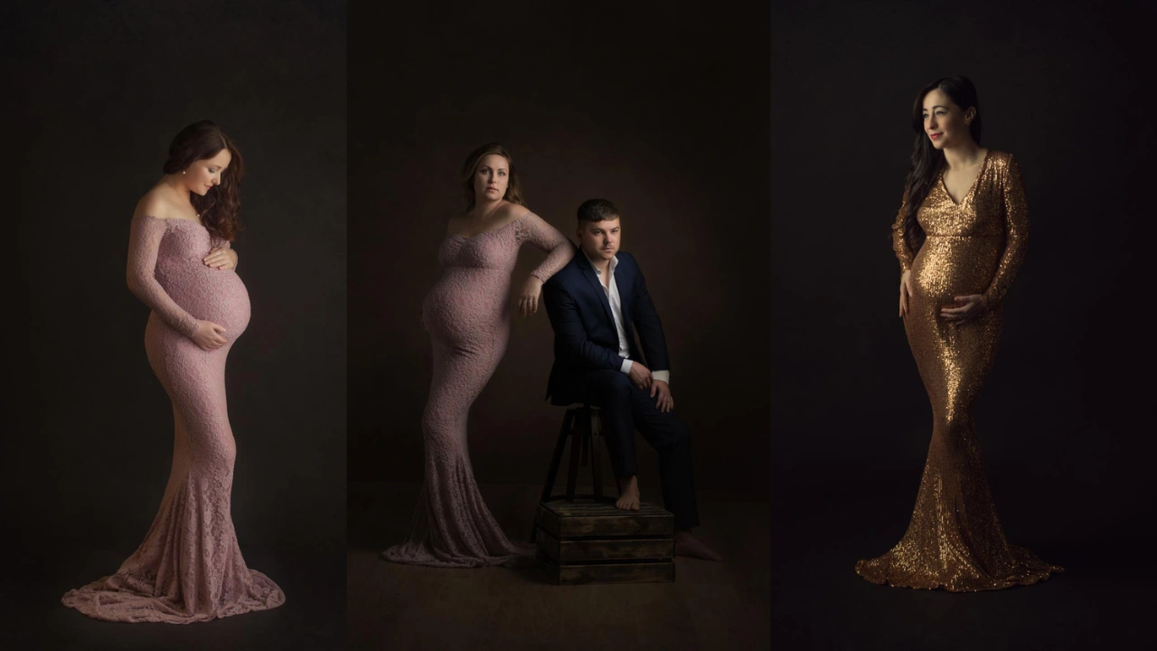 Long Sleeves and Full-Length Dresses